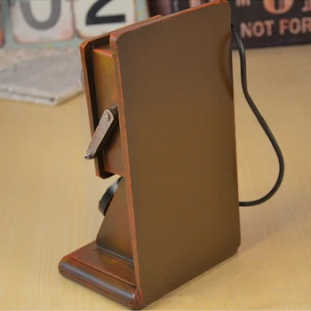 D retro navpično telefon model ustvarjalnega Doma Oprema Vintage Retro dekor dekoracijo soba dekoracijo telefon