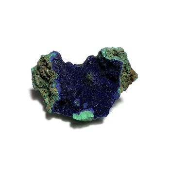 132g F4-4a Naravnega Kamna Malahit Azurite Mineralnih Kristalov Vzorcu Doma Dekoracijo iz Anhui Province, Kitajska