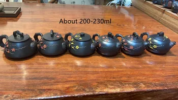 180-250 ml Kitajski Jianshui Vijolično Glina Čisti Ročno Čaj Pot(Ne Yixing Zisha) Keramični Kung Fu Čaj Nastavite Drinkware Čaj Slovesnosti