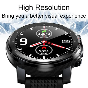 2021 Novo Smartwatch Je 360*360 Ločljivost LED Zunanji Luč IP68 Vodotesen po Meri Izbiranje Pametno Gledati