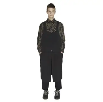 27-46 2020 moška oblačila za Lase Stilist, modni pas kombinezon slikarja krilo, hlače priložnostne Jumpsuit plus velikost kostumi