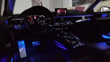 Auto razsvetljave notranje vzdušje svetlobe led multi barve Za Audi A5 avto osvetljenost okolice