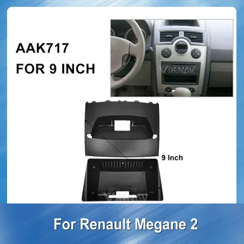 Avto Radio Fascijo Za RENAULT Megane 2 2003-2009 DVD okvir Dash Mount Kit Napajalnik Trim Obraza Plošča Okvir nadzorno ploščo za 2 Din