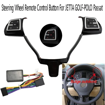 Avto Volan Gumb za Daljinsko upravljanje Multi-Funkcijo Krmilnika Preklopite Univerzalnih Vozlišč za Golf Jetta-Polo, Passat