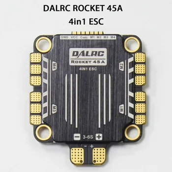 DALRC 4 v 1 ESC 40A 45A 50A Brushless 3-6S Blheli_32 LIHV DSHOT200 Pripravljen za FPV Racg Compatiable w/ F05 F722 FC