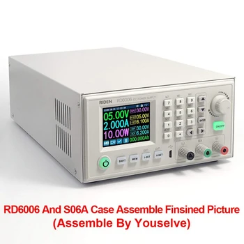 Digitalni napajalnik Primeru (S06A) Montažo, ki je Primerna Za RD6006W Opremo-Kovinsko Ohišje