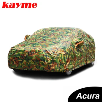 Kayme nepremočljiva prikrivanje avto zajema zunanji zaščitni pokrov za Acura mdx rdx rlx ilx rl tl zdx