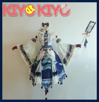 KIYO-KIYO TouHou Projekta Cosplays Ljubitelj umetnosti Kochiya Sanae Cosplay Kostum obleko ženski Božično darilo stranka obleko