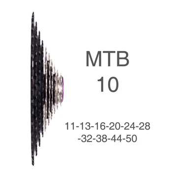 MTB Kaseta 10 Velocidade 11 50 10v Hitro 11-50T SLR2 Za M7000 m6000 10s 50T k7 360 g CNC Pest Zobniki za Kolesa