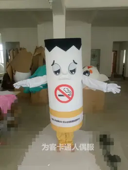 Odraslih Dim Maskota Kostum Tobak za Cigarete Maskota pustna Božič Cosplay za Halloween party dogodka