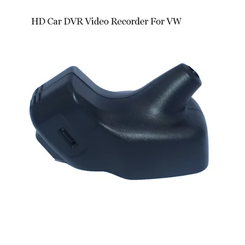 PLUSOBD Posebne Skrite DVR Avto Kamera Za VW Polo Golf Tiguan 1080P Novatek Original Avto Slog Mobilno Aplikacijo Povezati OBD2 Adapter