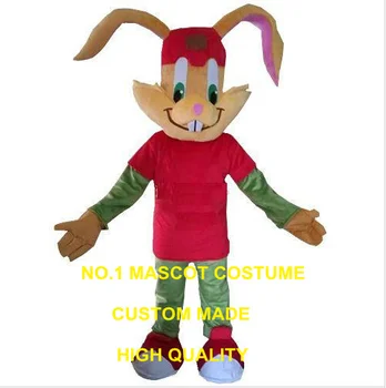 Rdeča zajec maskota kostum rdeče zajček meri velikost odraslih risani lik, cosplay pustni kostum 3391