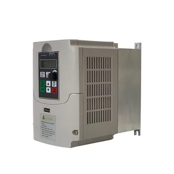 Spremenljivka Frekvenčni pretvornik enofazni 220V AC Vhod 3-Fazni 0-380V Izhod 5,5 kw VFD 0Hz-650Hz frekvenčni inverter