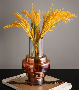 Tabletop Vaza za Dekoracijo Doma Plastično Evropo, Nordijske Design Vaza za Rože Stekla Umetnosti Dnevna Soba Dekoracijo Cvet Vazo