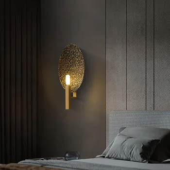Vse baker Nordijska preprosta stenska luč luksuzni dnevna soba ustvarjalne študije postelji visi svetilka dekorativne stenske svetilke