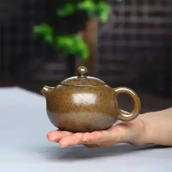 Yixing Vijolično Gline Lonec Surove Rude Sezamovo Kaplja Blata krušne Xishi Pot Čajnik Čaja Set