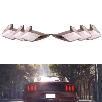 Za Ford Mustang 2018 - 2020 Luč Kritje Stražar Rep Lučka Lučka za Dekoracijo Nalepke Trim ABS Avto Zunanja Oprema