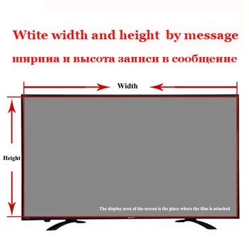Za Samsung 163cm (65) UHD 4K Smart TV MU6470 Serije 6 TV Modra Svetloba Zaščitnik Zaslon Zaščita za Oči Modre Svetlobe Zaščitnik Bloki