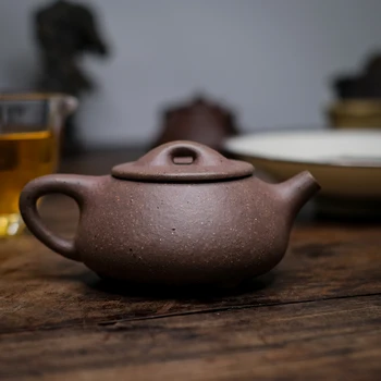 ★★strani gourd zajemalko 200 cc teahouse z visoko temperaturo plina, peči, prečiščevanju starih oddelek priporočamo YIXINGCHINA blato